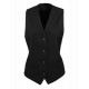 Ladies Lined Polyester Waistcoat 