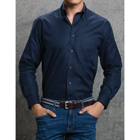 Mens Workwear Oxford Shirt Long Sleeve 