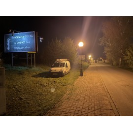 Jędrzejów / ul. Cmentarna, strona B / billboard 18m2 